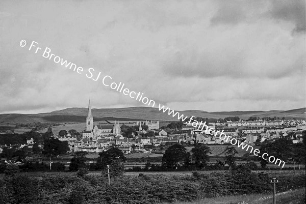 TOWN FROM DERRY ROAD